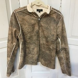 True Grit Full Zip Jacket w/ Sparkle